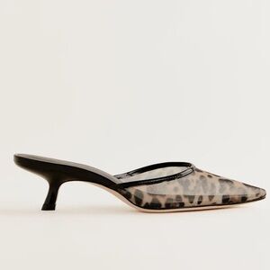 Reformation Wilda Kitten Mule Multi - Size 9